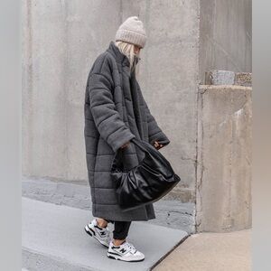 Lunya double faced housecoat